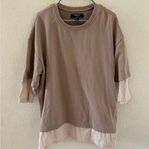 Two Tone, Half Sleeve Men’s Tee